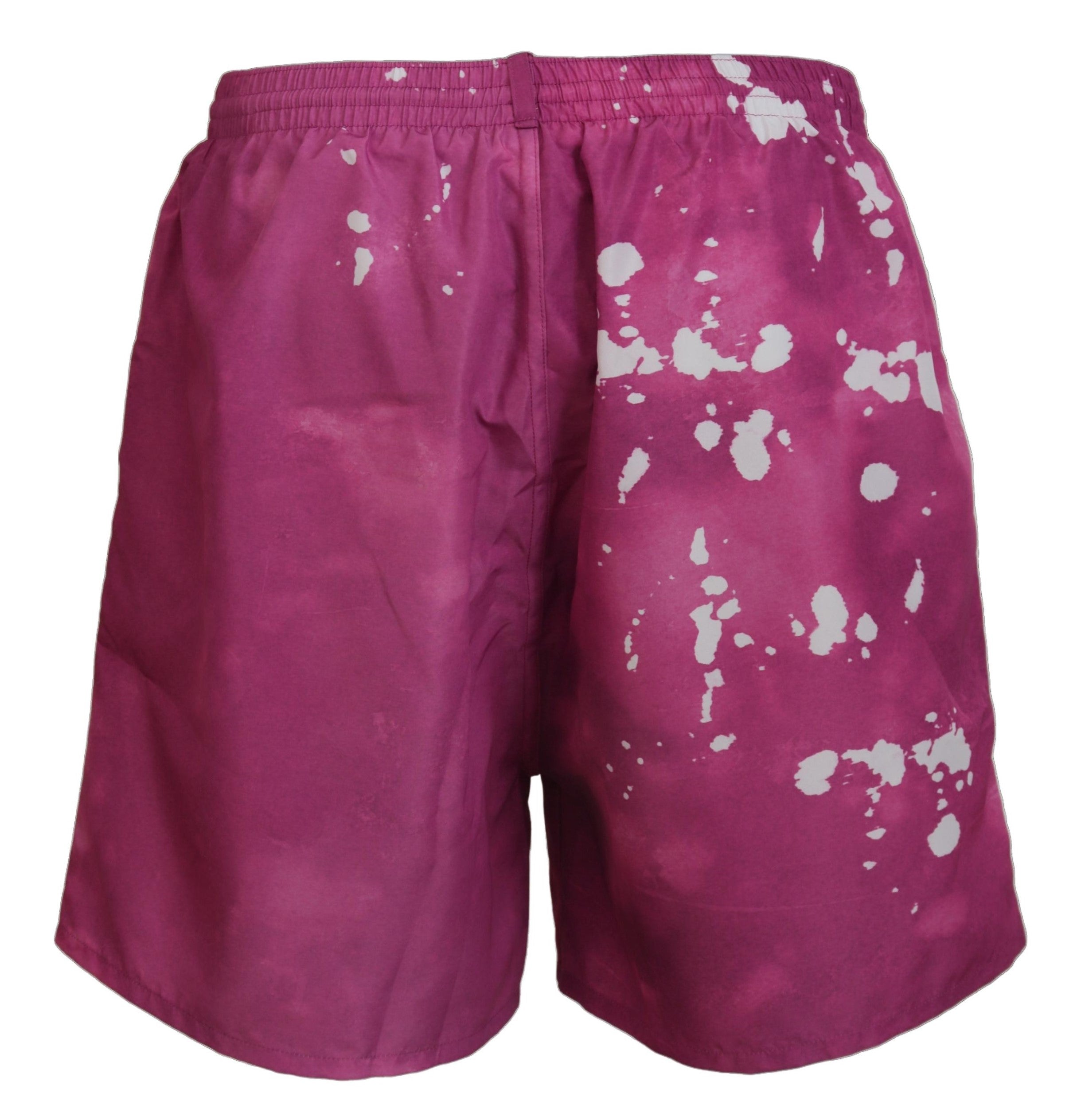 Rosa Tie Dye Logo Herr Strandkläder Shorts Badkläder