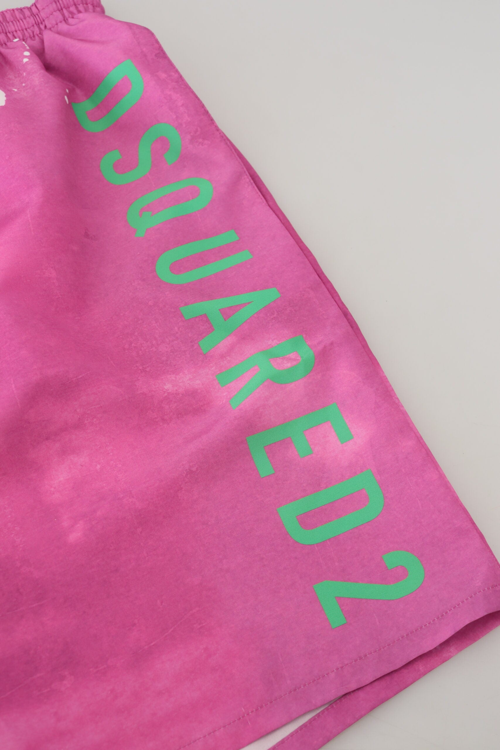 Rosa Tie Dye Logo Herr Strandkläder Shorts Badkläder