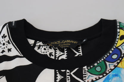 Dolce &amp; Gabbana Flerfärgad Mönstrad Dam Exklusiv Skjortopp