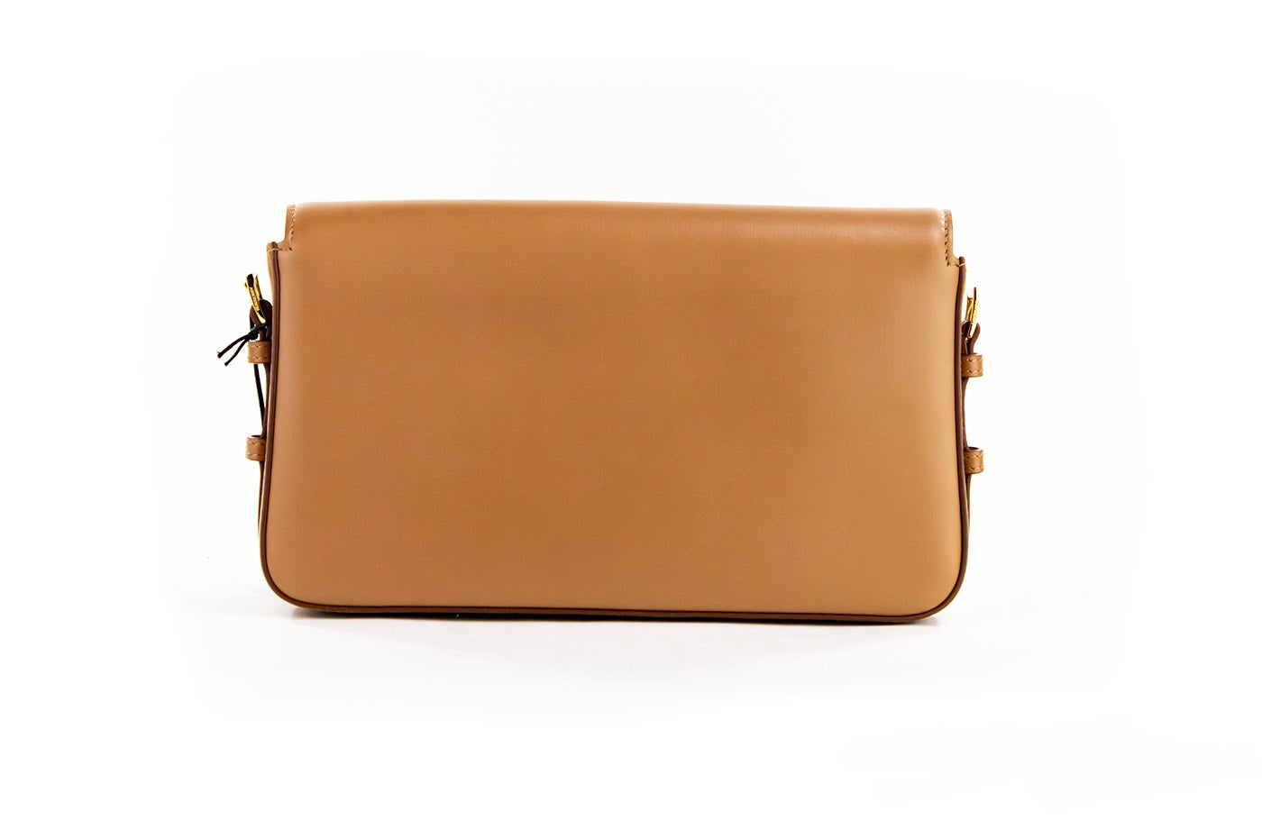 Grace Liten Muskotnöt Slät Läderklaff Crossbody Kuvertväska