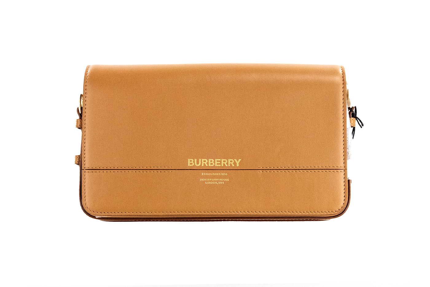 Grace Liten Muskotnöt Slät Läderklaff Crossbody Kuvertväska