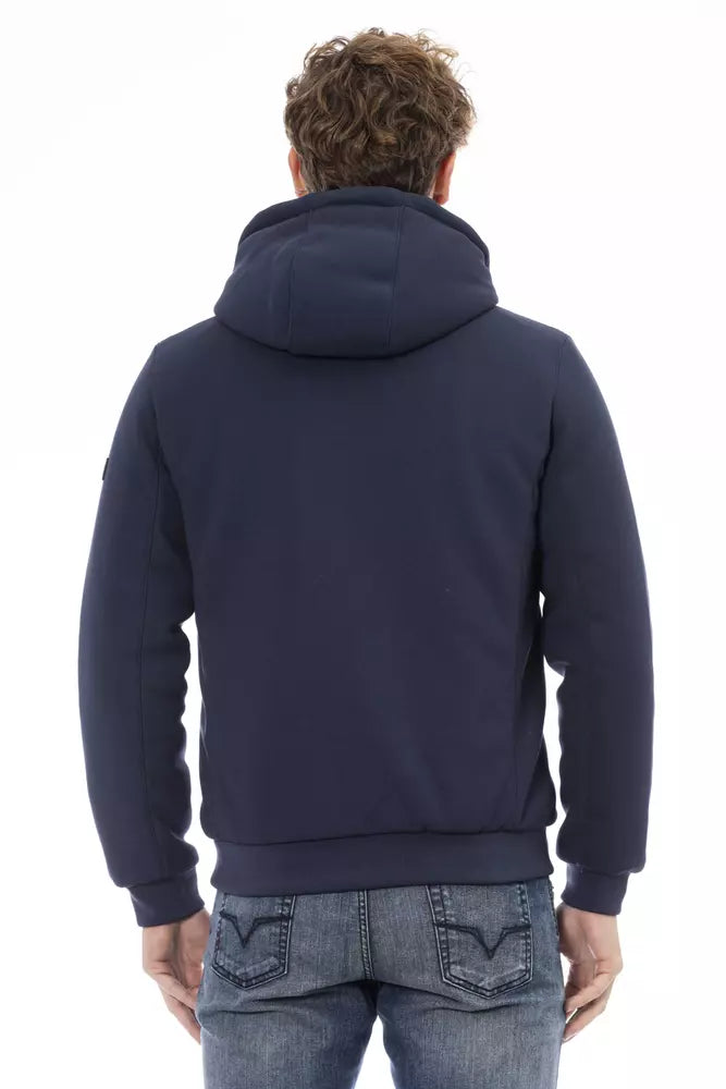 Baldinini Trend Blå Polyester Herrjacka