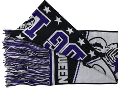 Dolce &amp; Gabbana Flerfärgad Ull DG Queen Wrap Franshalsduk