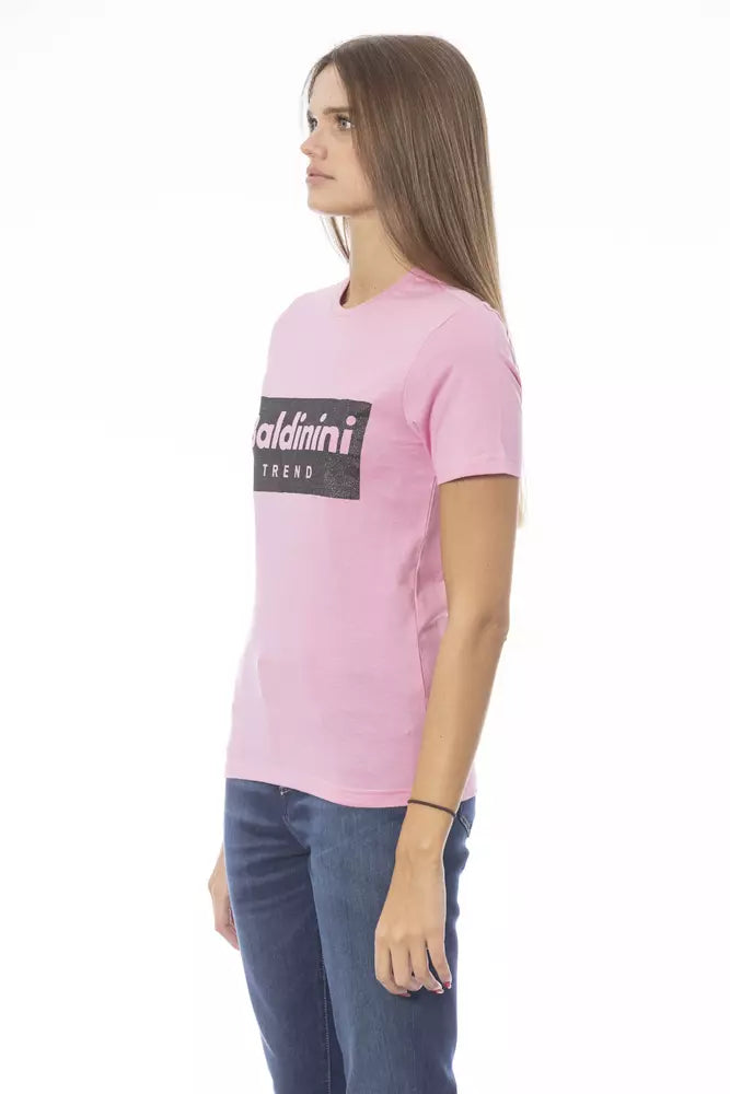 Baldinini Trend Flerfärgad Bomull Dam T-shirt