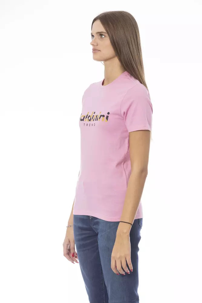 Baldinini Trend Flerfärgad Bomull Dam T-shirt