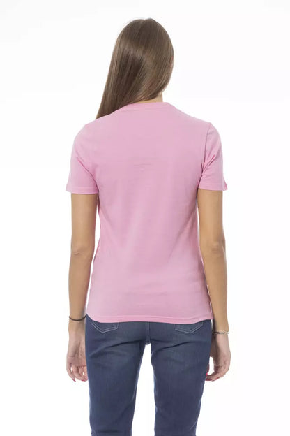 Baldinini Trend Flerfärgad Bomull Dam T-shirt