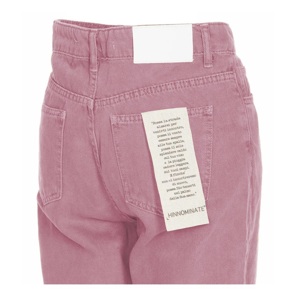 Chic Rosa Raw Cut Bottom Jeans