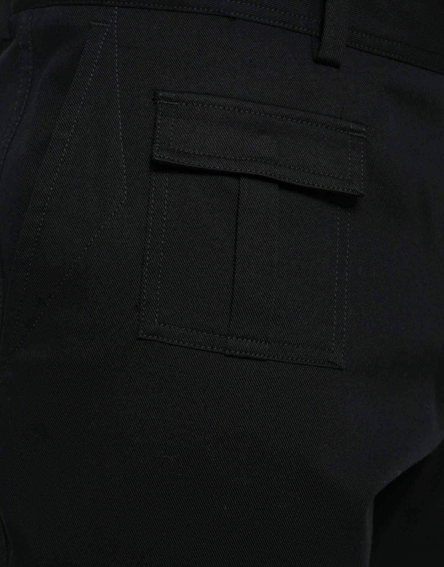 Dolce &amp; Gabbana Svarta Grå Slimmade Bomullsjeans