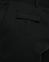 Dolce & Gabbana Black Gray slim Cotton Denim Jeans