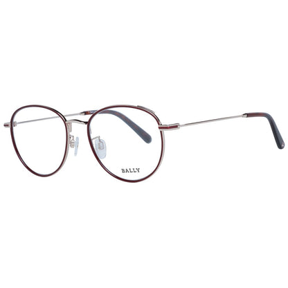 Bally vinröda unisex glasögonbågar