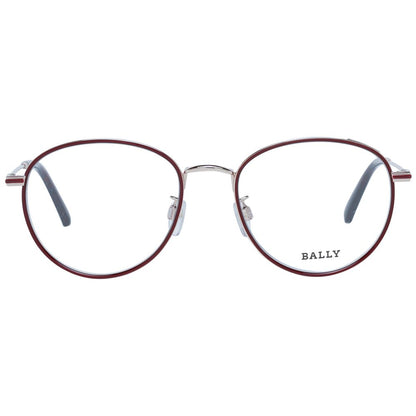 Bally vinröda unisex glasögonbågar