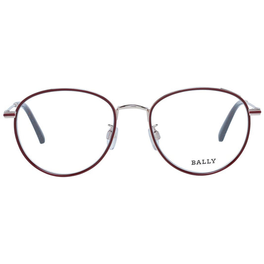 Bally vinröda unisex glasögonbågar