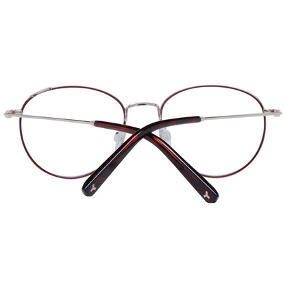 Bally vinröda unisex glasögonbågar
