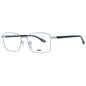 BMW Silver Men Glasses Frame