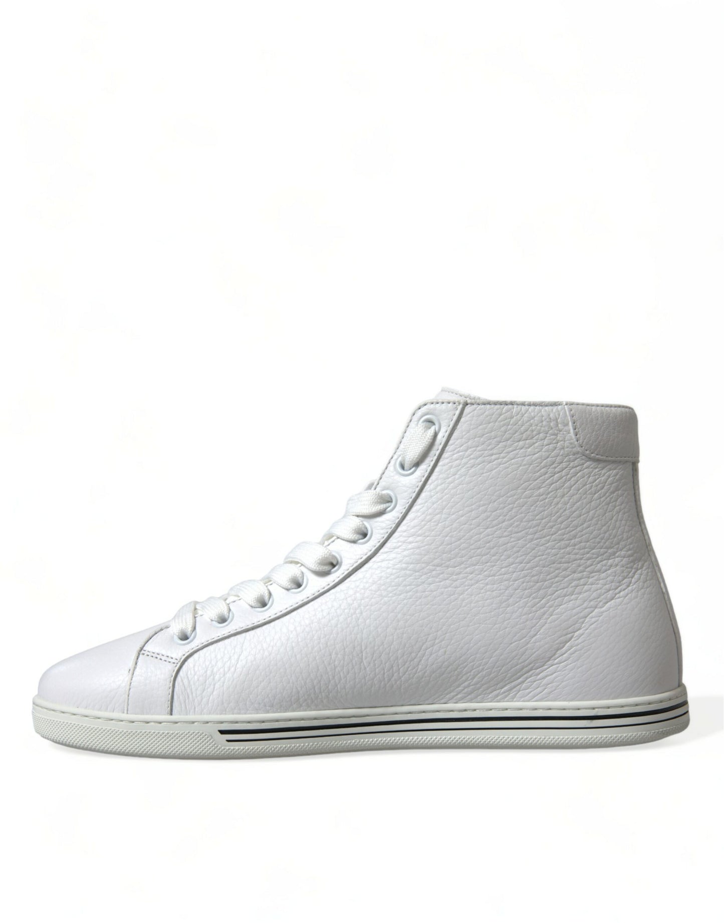 Dolce &amp; Gabbana Hvite Saint Tropez Høye Sneakers Herresko