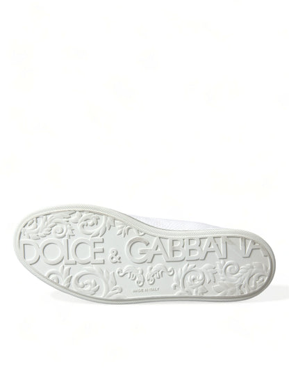 Dolce &amp; Gabbana Hvite Saint Tropez Høye Sneakers Herresko