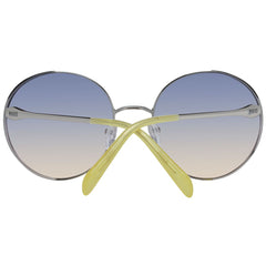 Emilio Pucci Silver Metal Sunglasses