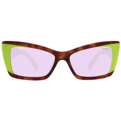 Emilio Pucci Multicolor Plastic Sunglasses