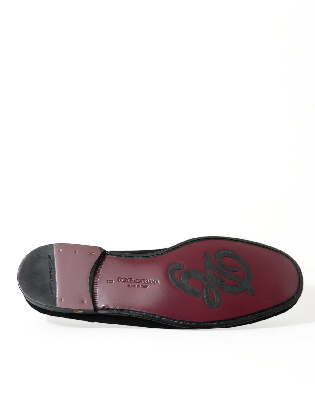 Svarte fløyelsslip-on loafers pensko