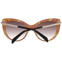 Emilio Pucci Brown Plastic Sunglasses
