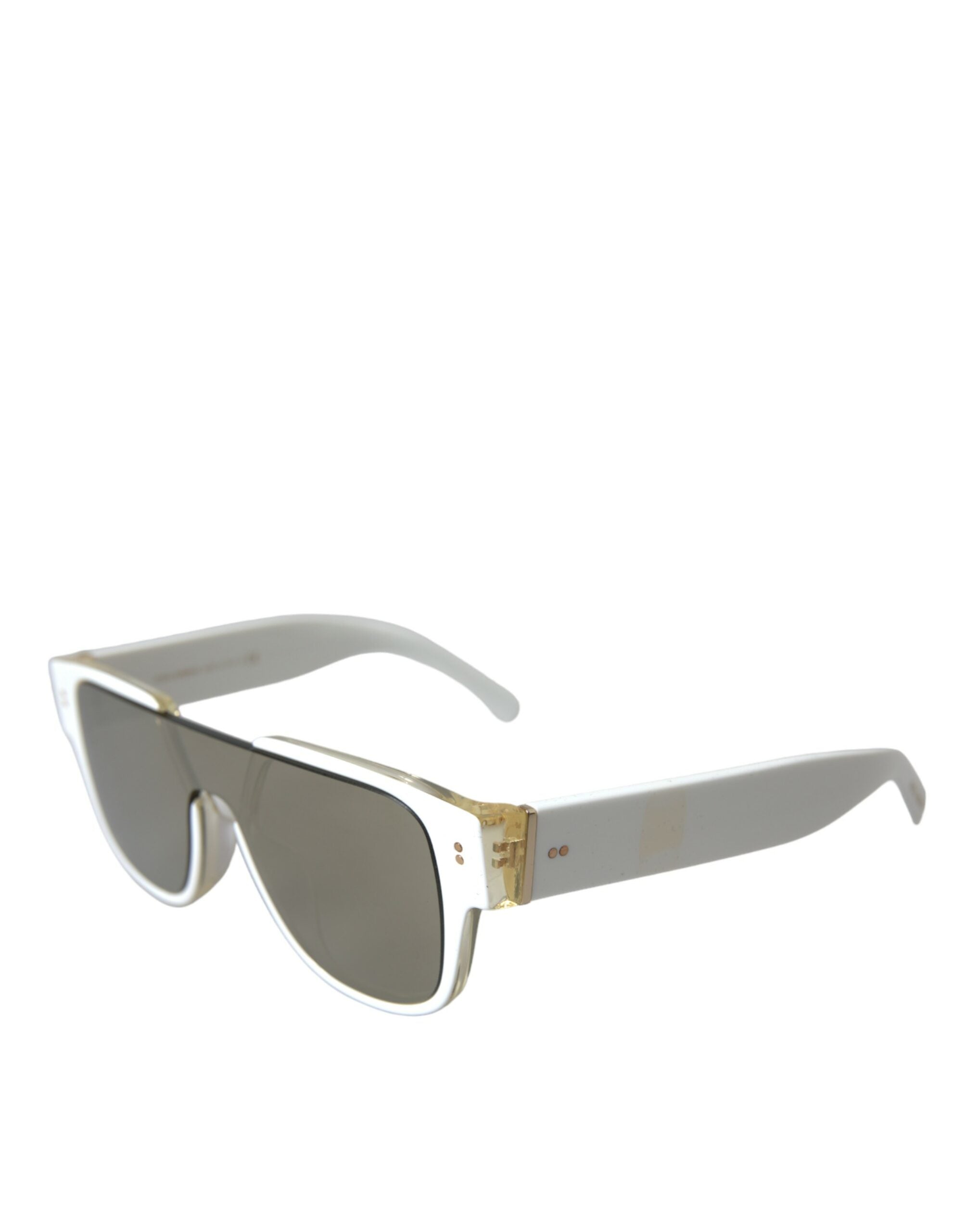 Vita acetatspegelglas DG4356 solglasögon
