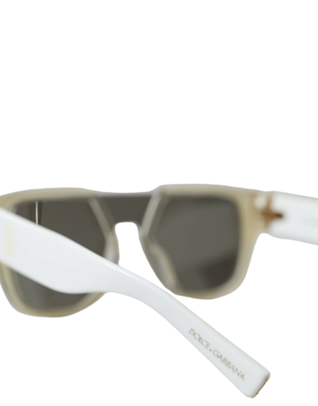 Vita acetatspegelglas DG4356 solglasögon