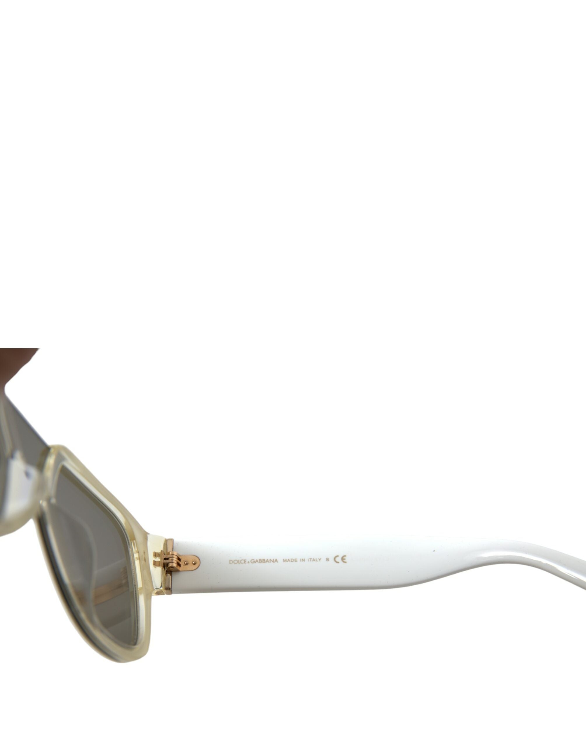 Vita acetatspegelglas DG4356 solglasögon