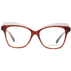 Emilio Pucci Brown Plastic Glasses (Frames)