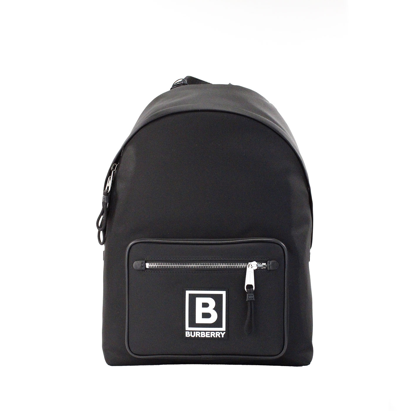 Abbeydale Branded Stamp svart nylonryggsekk skulderveske