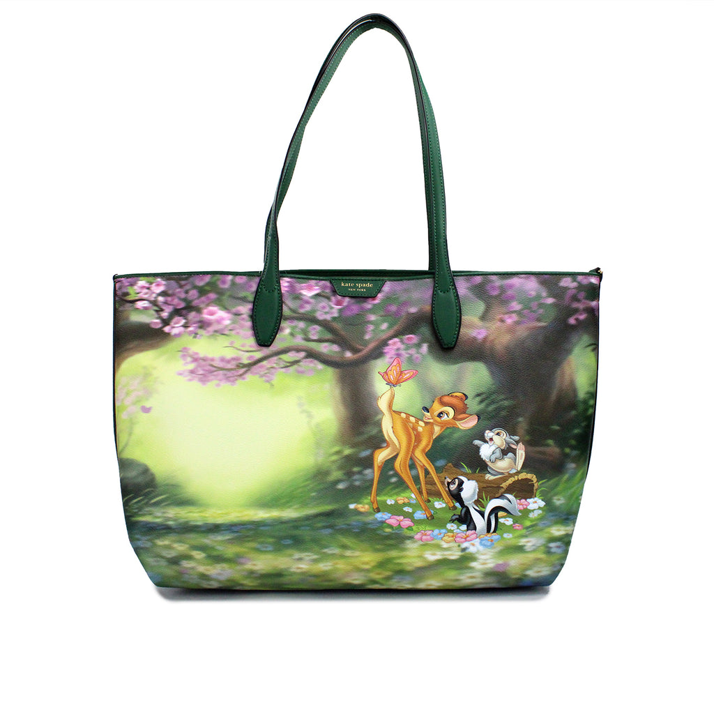 Disney Sutton Bambi belagd kanvas axelväska