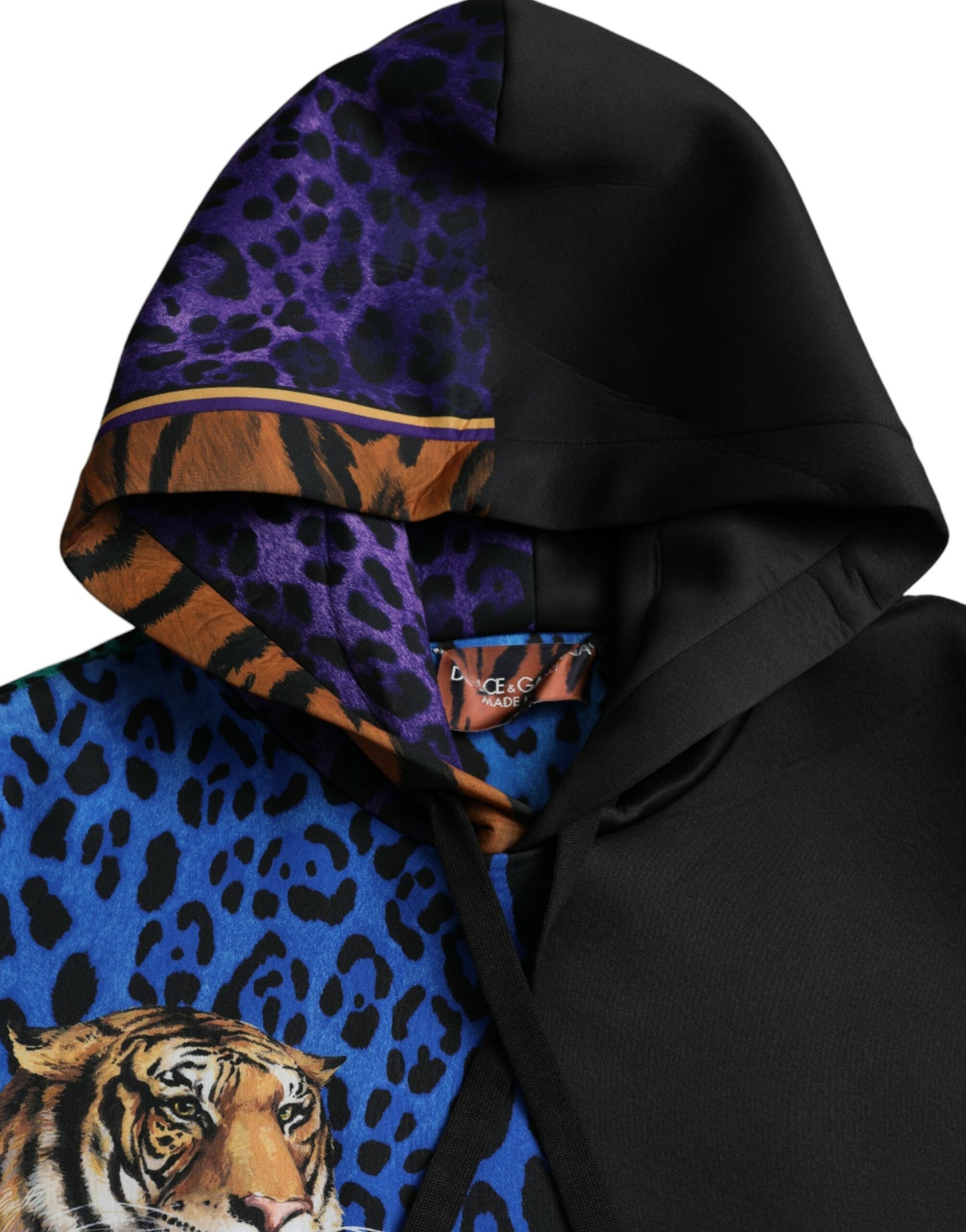 Dolce &amp; Gabbana Flerfarget Tiger Hettegenser Genser