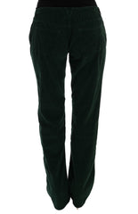 Dolce & Gabbana Green Cotton Corduroys Jeans