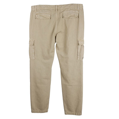 Comme Des Fuckdown Beige bomull menn bukser