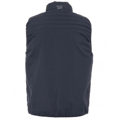 People Of Shibuya Blue Polyester Men Vest