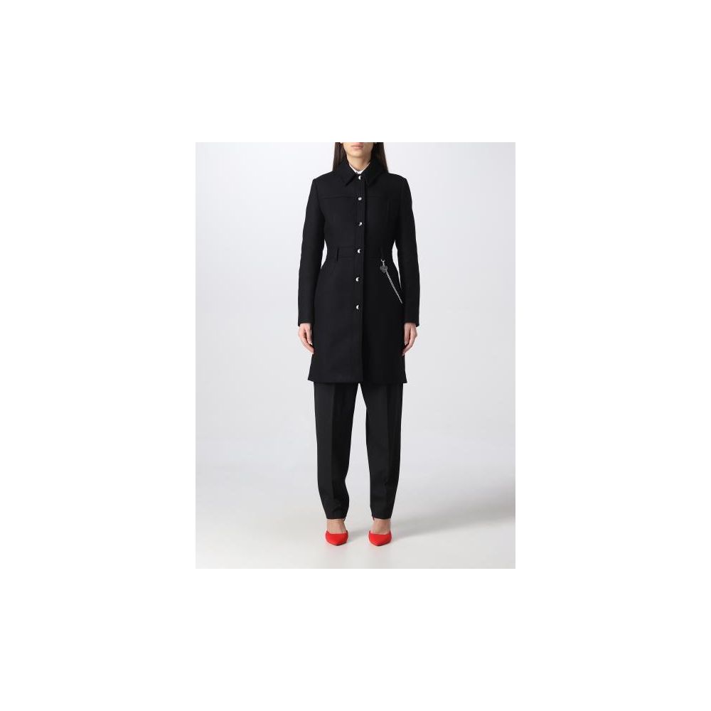 Love Moschino svart ullkåpe til dame
