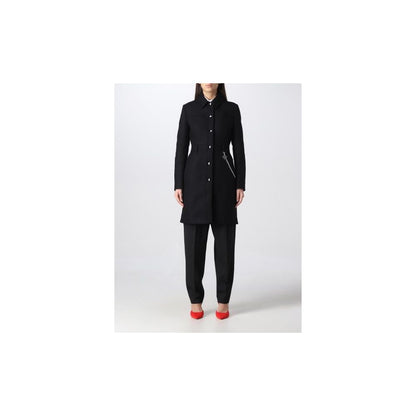 Love Moschino svart ullkåpe til dame