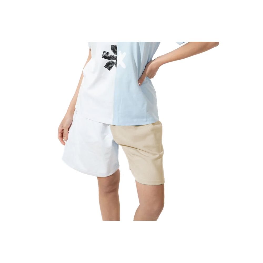 Snygga tvåfärgade shorts med logotyp