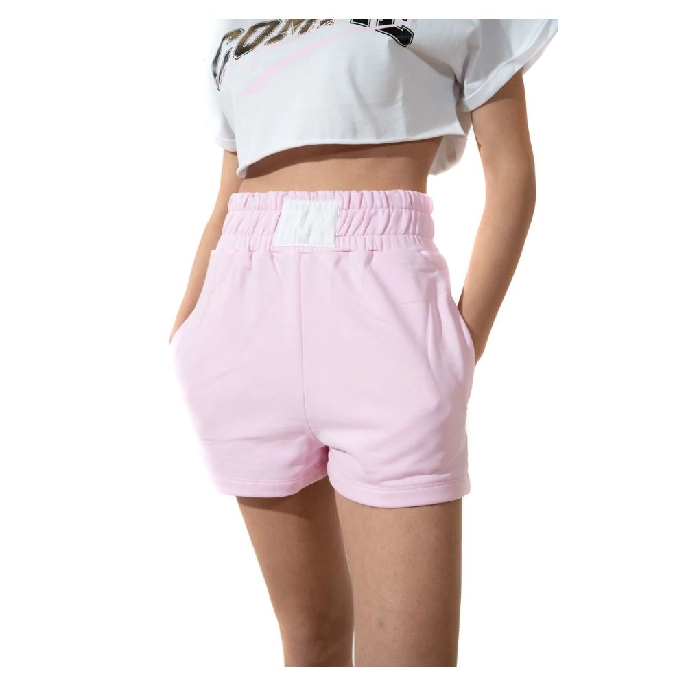 Snygga stretchiga shorts med logotyp i bomull