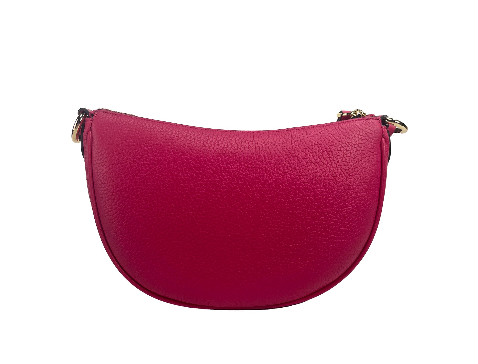 Dover liten rosa halvmåneformet crossbody-veske