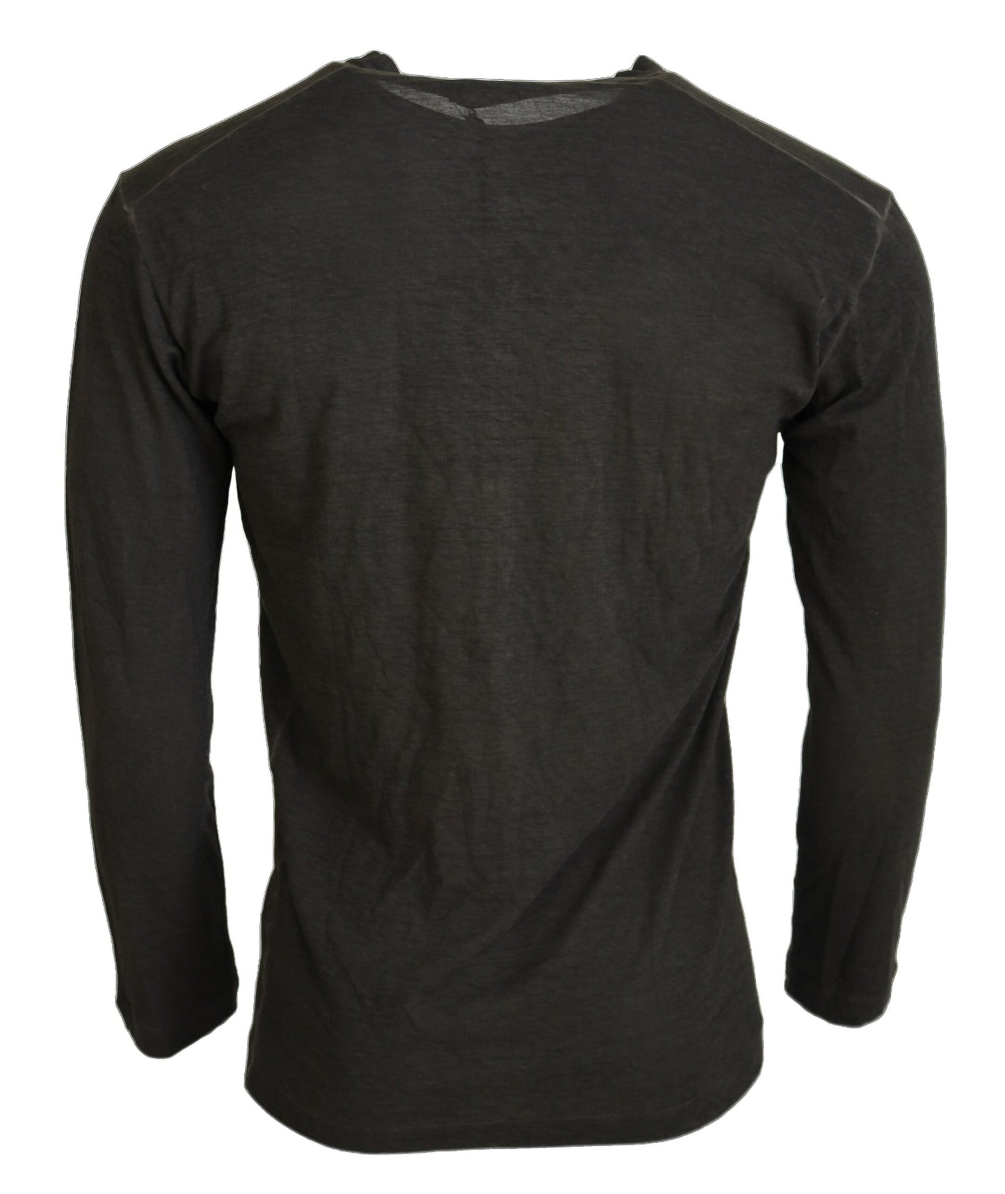 Dsquared² Grå Bomullslinne Långärmad Pullover