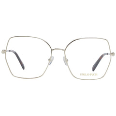 Emilio Pucci Gold Metal Glasses (Frames)