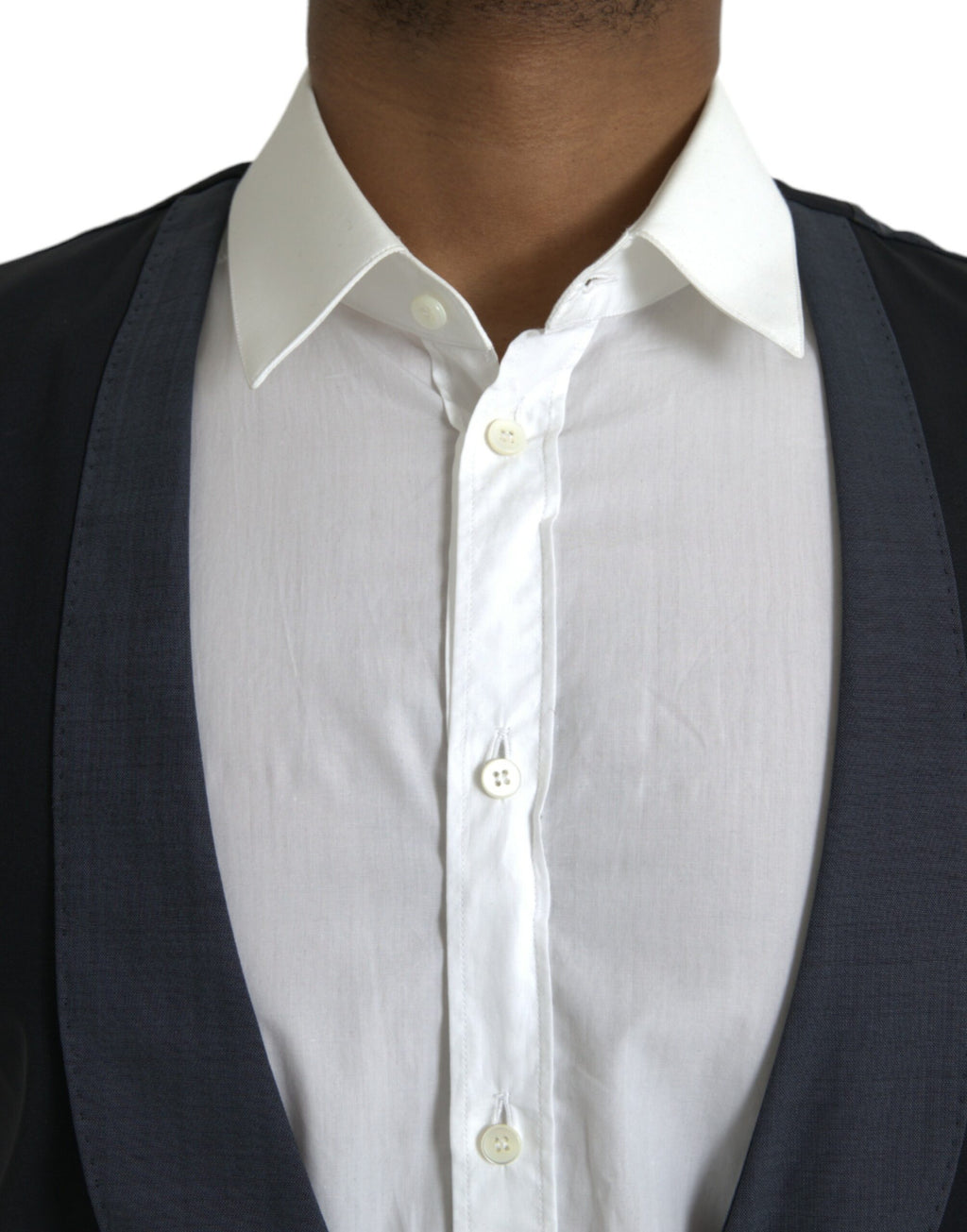 Svart ullvest, kjole, formell vest