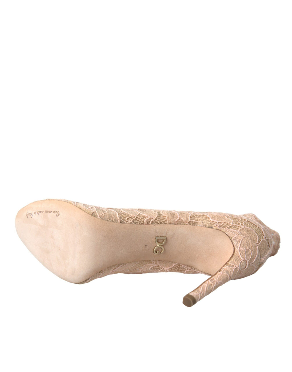Beige Stretchiga Taormina Spetsstövlar Skor