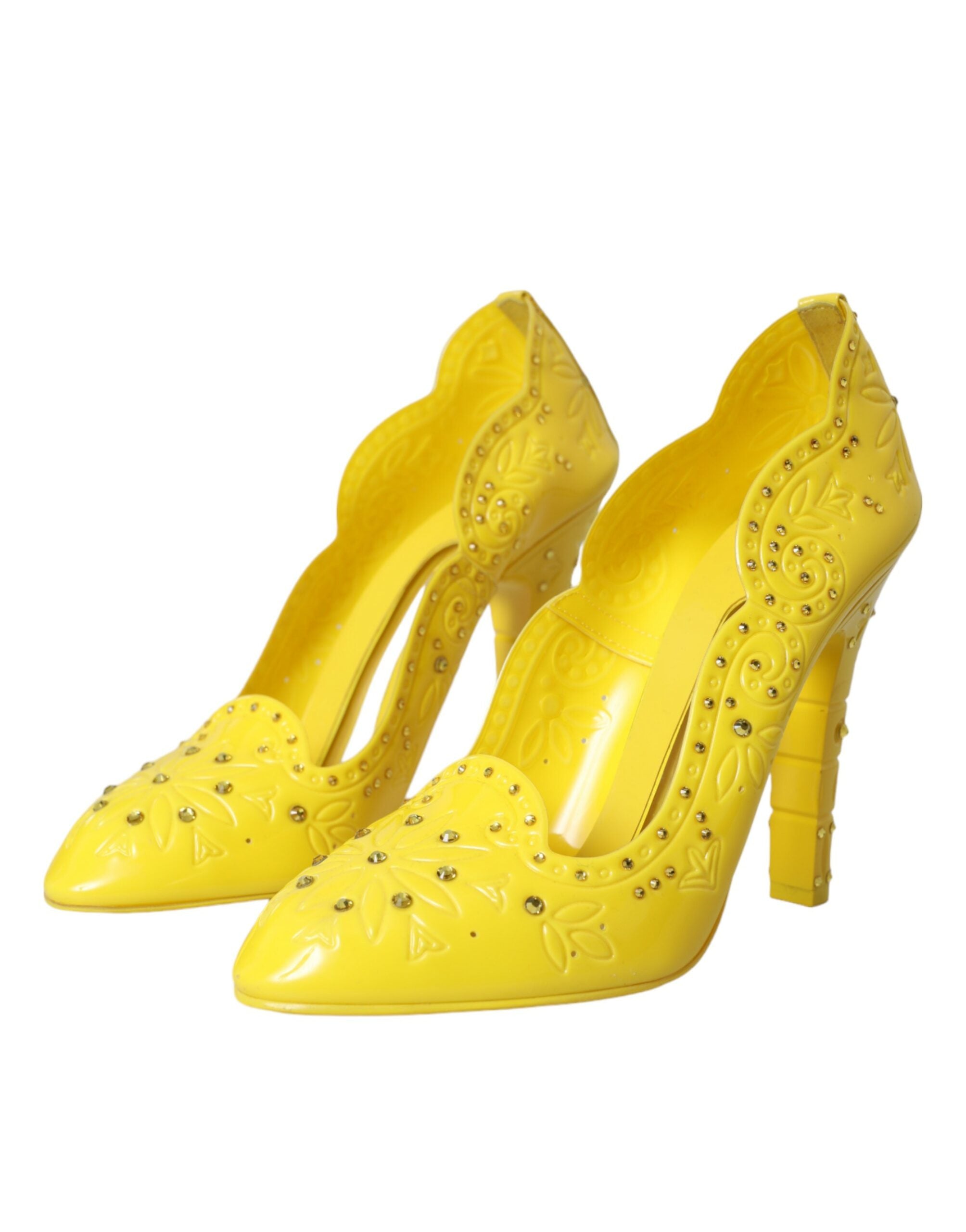Gula Kristaller CINDERELLA Klackskor Pumps