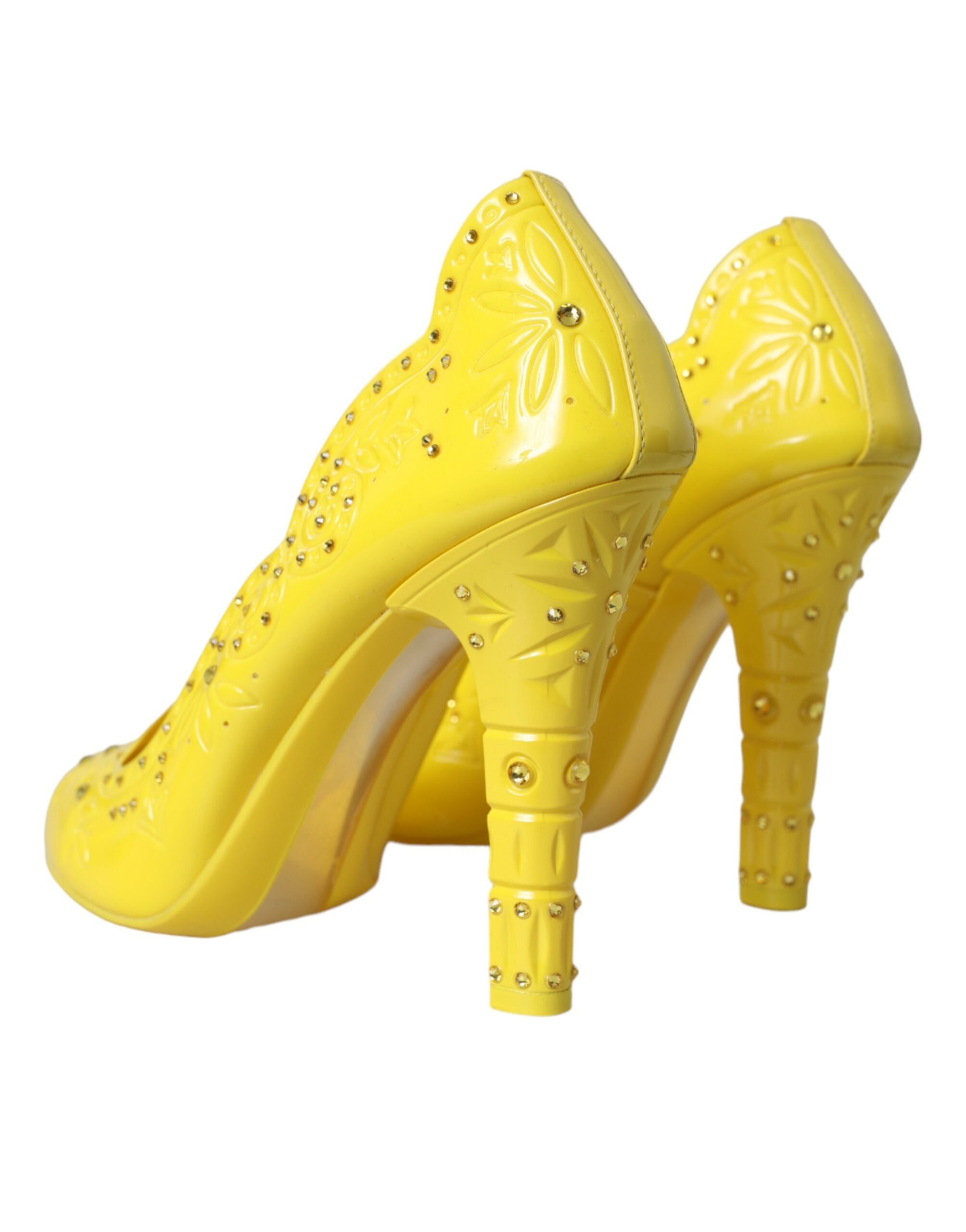 Gula Kristaller CINDERELLA Klackskor Pumps