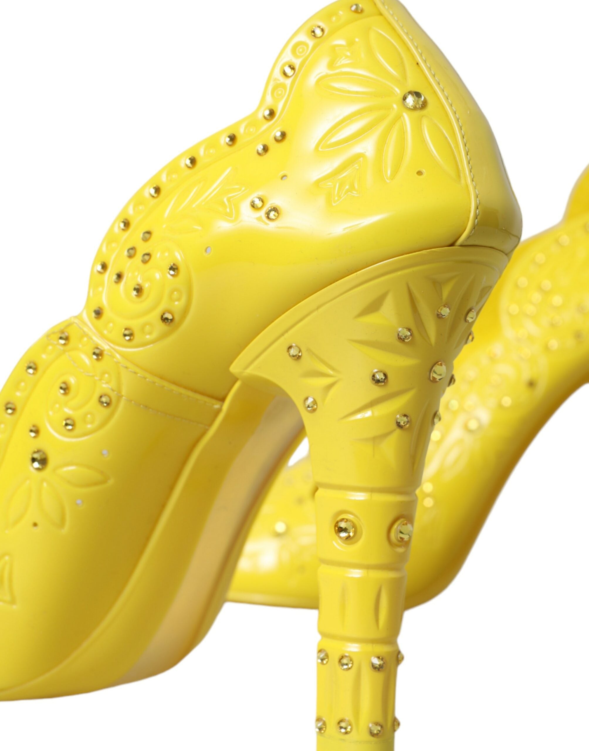 Gula Kristaller CINDERELLA Klackskor Pumps