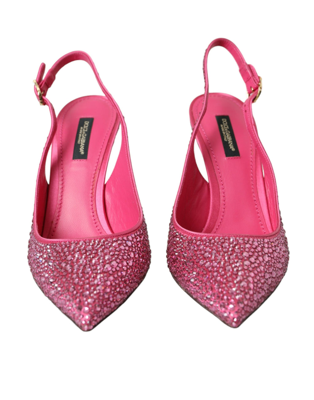 Rosa Slingbacks Krystall Pumps Sko