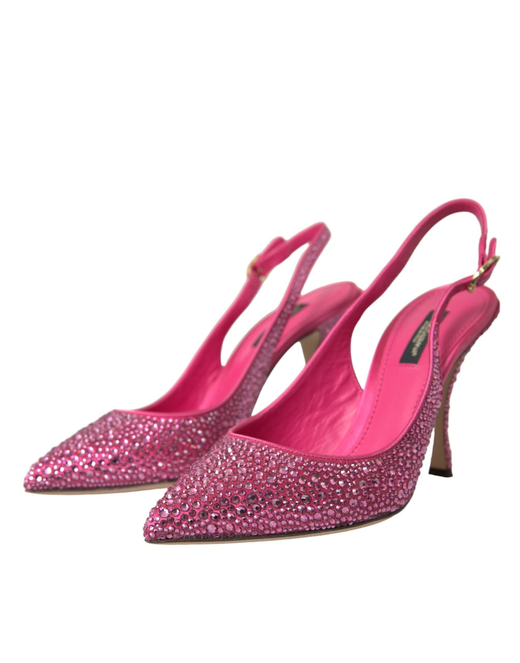 Rosa Slingbacks Krystall Pumps Sko