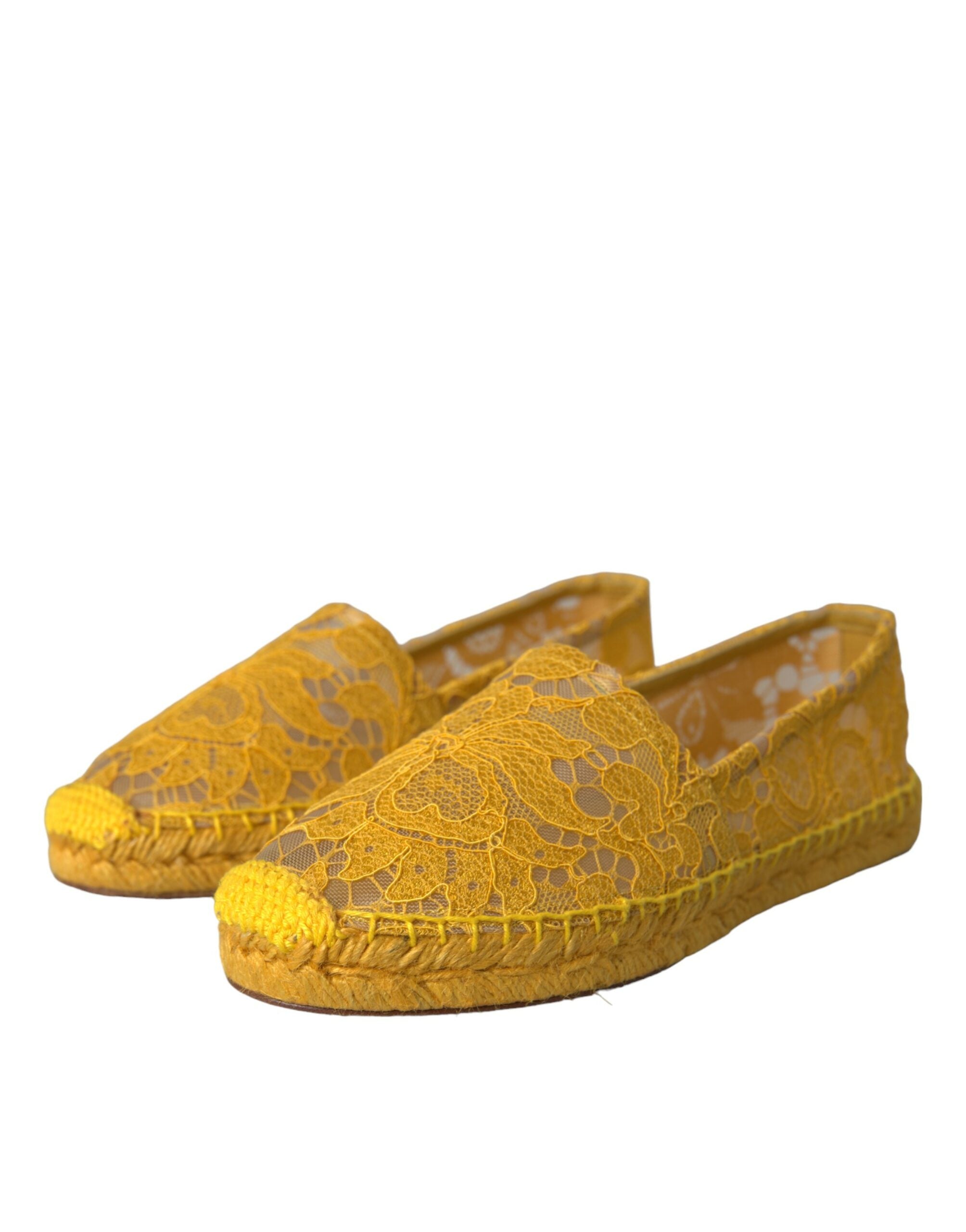 Gule Taormina blonder espadrille loafers flate sko