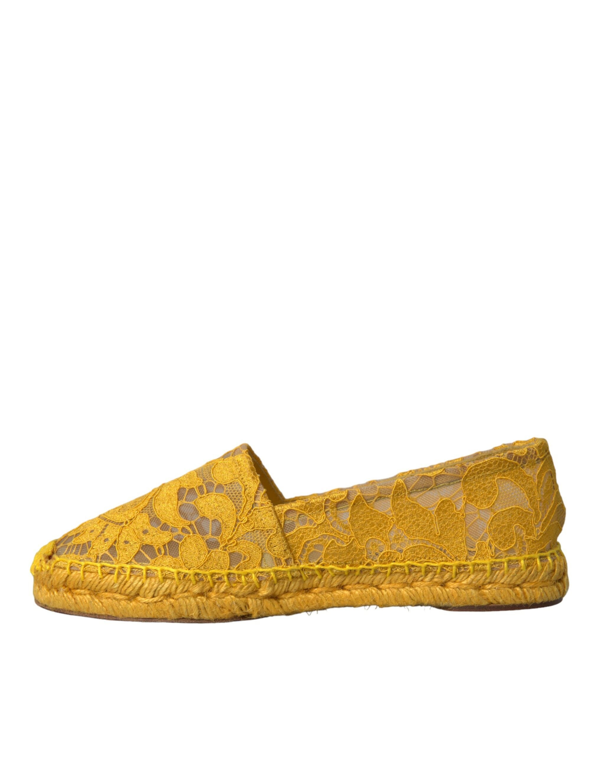 Gule Taormina blonder espadrille loafers flate sko